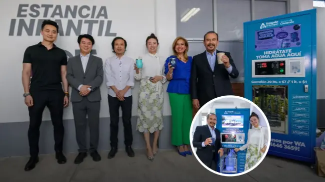 Máquinas expendedoras que brindarán agua potable a la población de Atizapán de Zaragoza