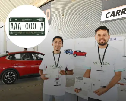 Está de vuelta el canje de placas en Morelos para tu automóvil