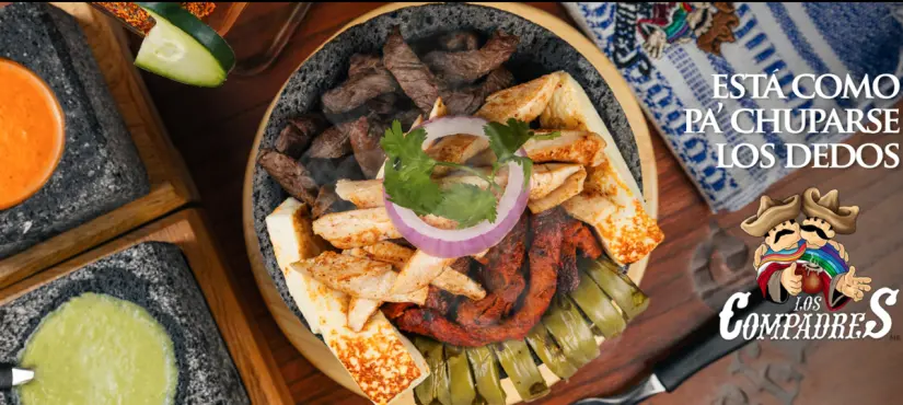 No te pierdas del sazón del restaurante Los Compadres. Foto: Facebook Los Compadres Centro