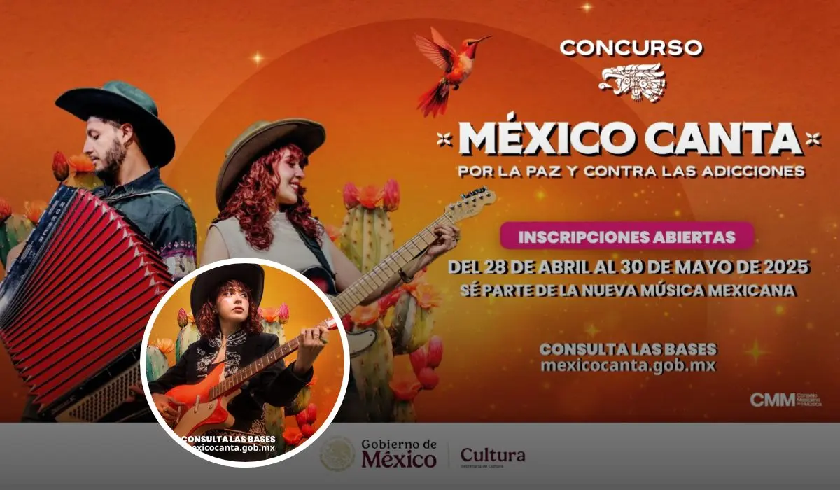 Cómo participar en la convocatoria México Canta y se registran más de 5mil proyectos musicales