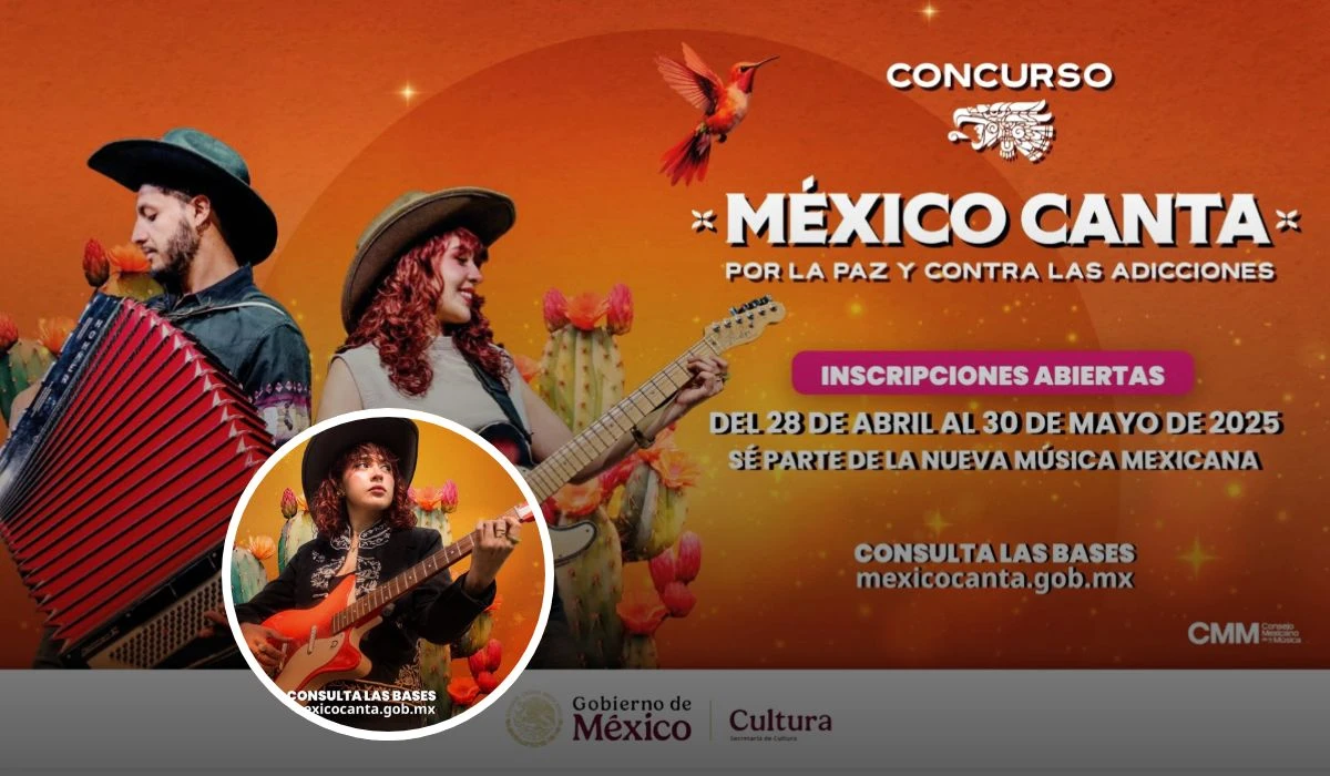 Cómo participar en la convocatoria México Canta y se registran más de 5mil proyectos musicales