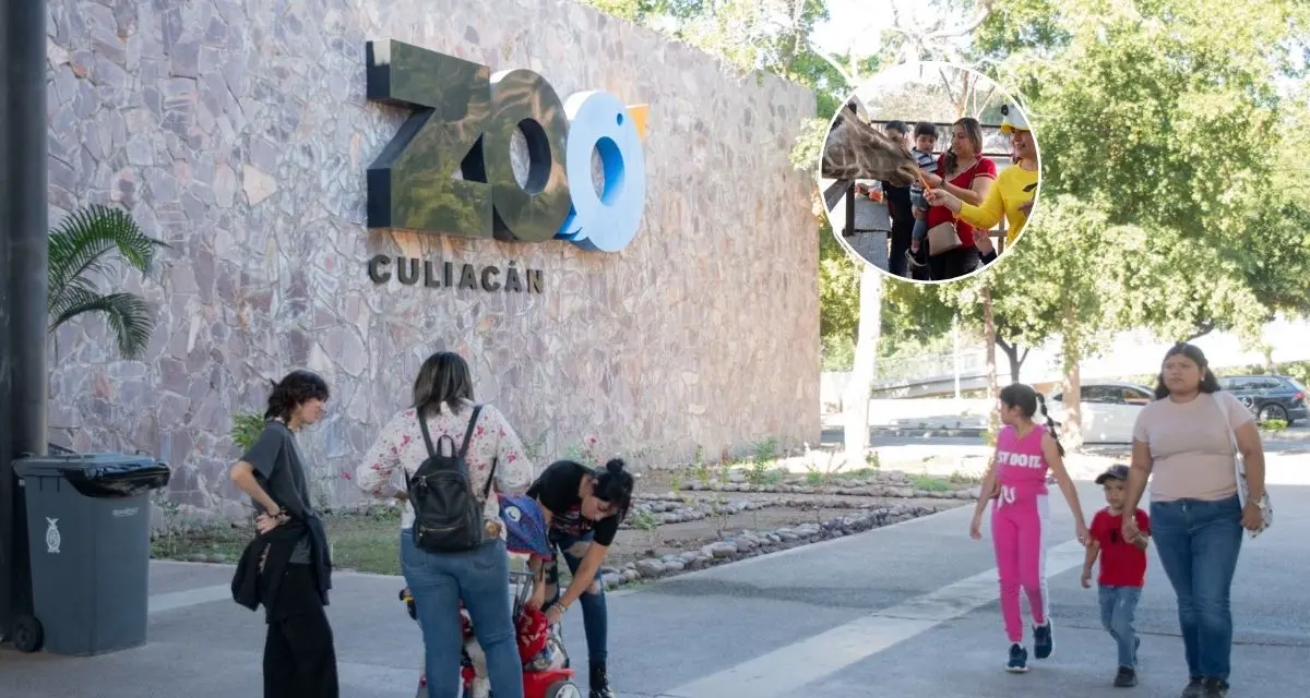 Lleva a mamá y disfruta del Zoológico de Culiacán este 10 de mayo. Foto: cortesía