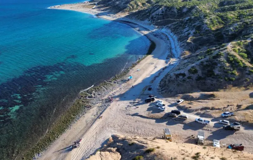 Conoce la playa escondida en Baja California Sur. Foto: cortesía
