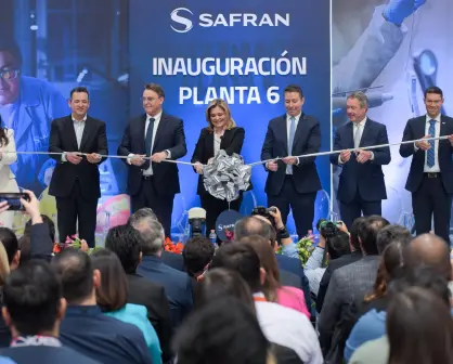 Industria aeroespacial: Se inaugura en Chihuahua nueva planta de Safran