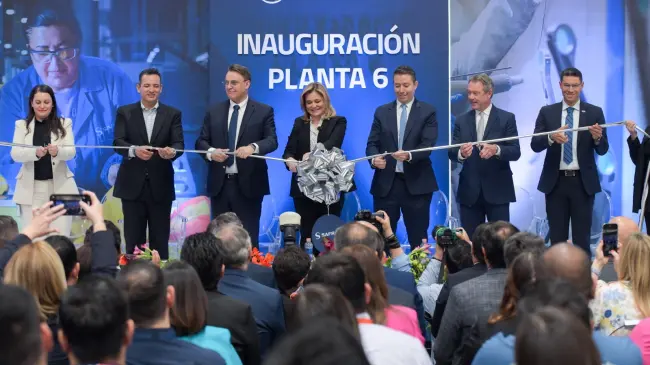 Estos son los detalles acerca de la inauguración de la nueva planta de Safran en Chihuahua. Foto: Gobierno de Chihuahua.