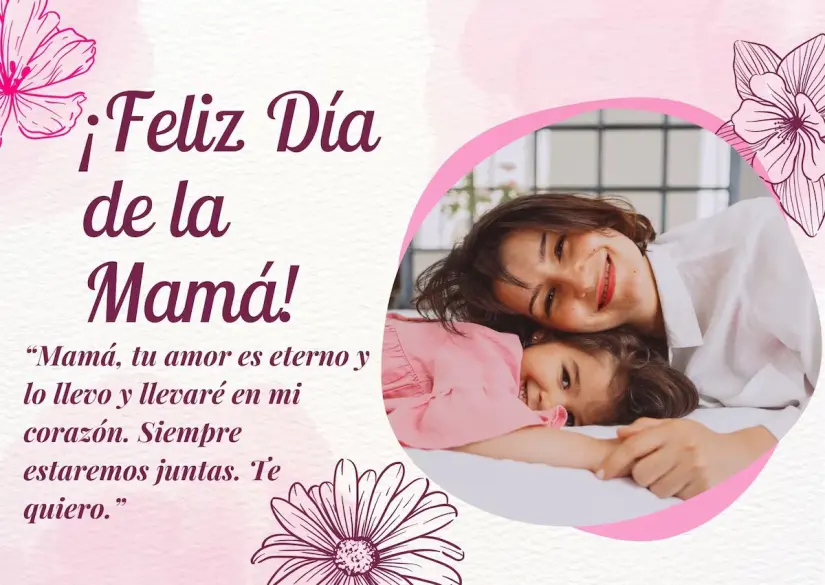 Frases cortas, concisas y directas para decirle a mamá lo mucho que la quieres. Foto: cortesía.
