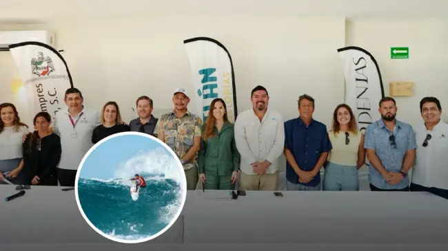 Mexiflog Fest es un evento que reúne a surfistas de más de 20 países, el cual se celebrará en Mazatlán. Foto: Cortesía.