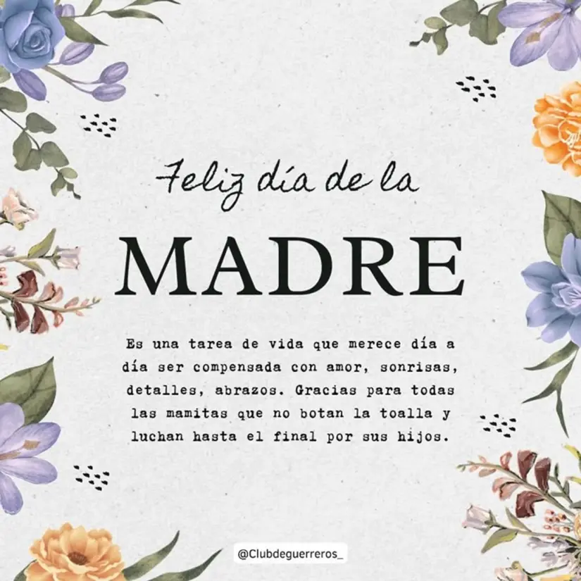 Frases bonitas Día de las Madres
