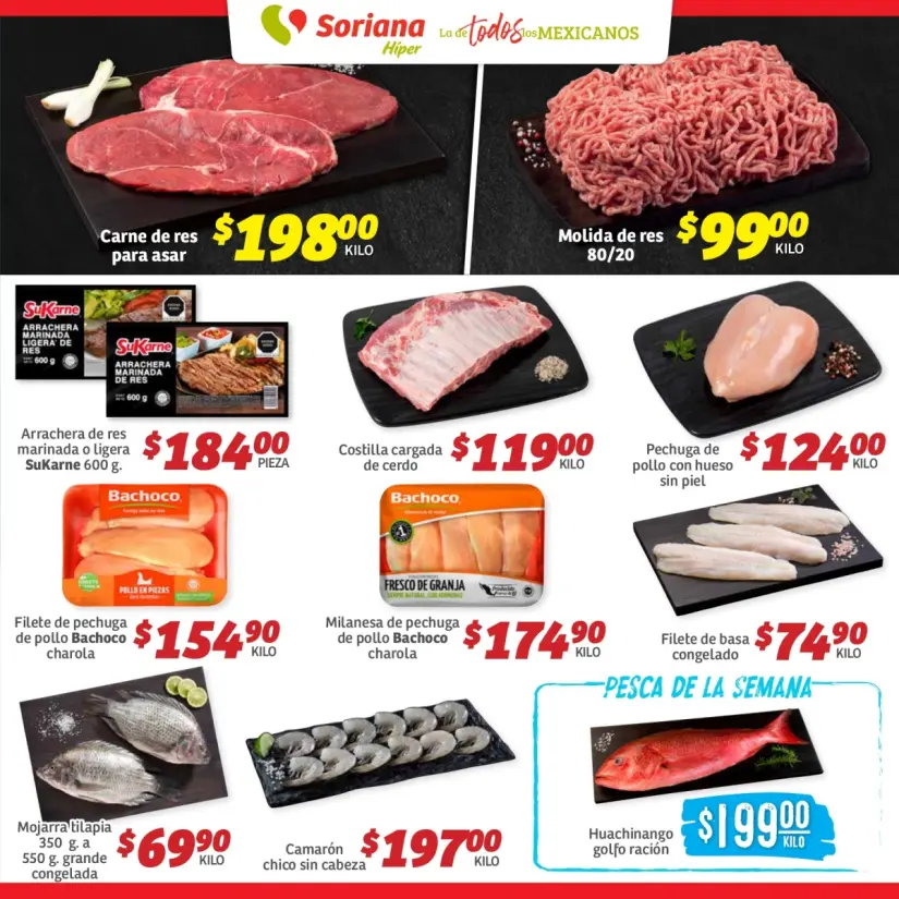 Soriana: ofertas de Fin de Semana Hiper Nacional del 9 al 12 de mayo