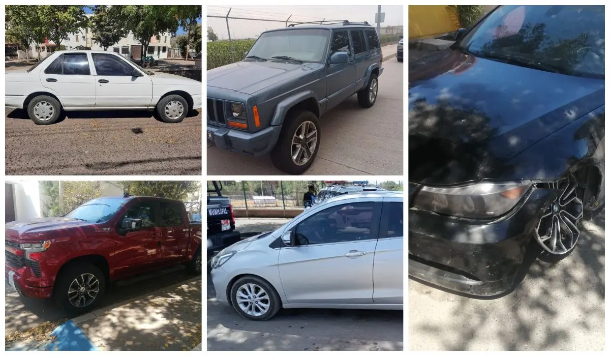 Gracias a operativos de la SSPyTM, se aseguraron autos, camionetas y motocicletas robadas en Culiacán.