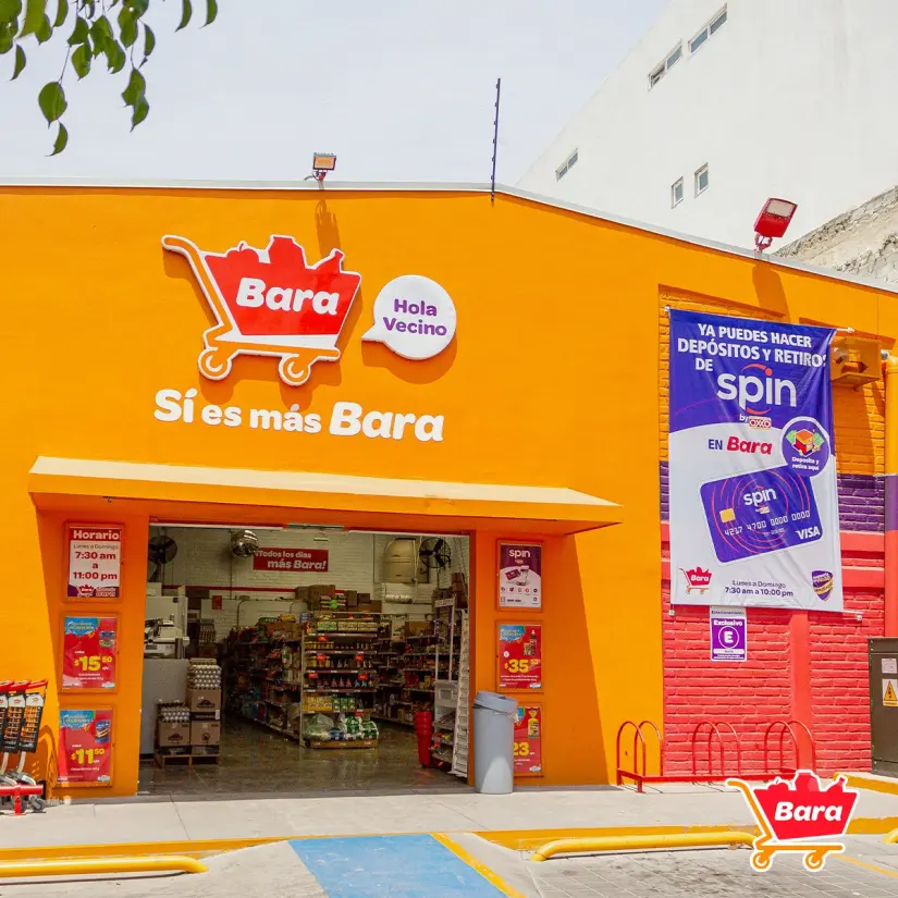 Con esta inversión, FEMSA busca generar empleos con nuevas sucursales de la Tiendas Bara. Foto: Cortesía.