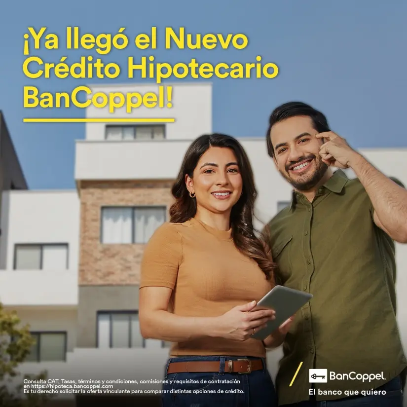 BanCoppel lanza créditos hipotecarios para hacer más accesible la vivienda en México
