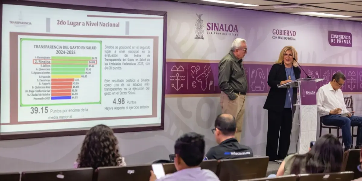Se consolida Sinaloa en segundo lugar en transparencia del área de salud