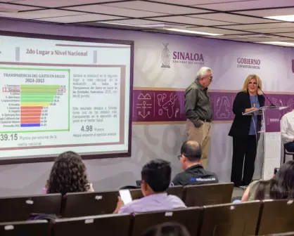 Sinaloa ya es segundo lugar en transparencia de salud, dejó de ser el "hoyo negro": Rocha