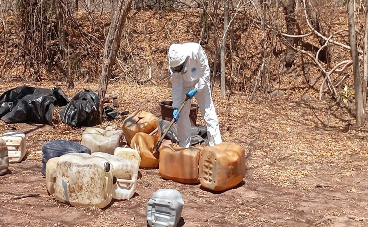 Sinaloa bajo Operativo: Desmantelan 16 laboratorios y decomisan arsenal del crimen organizado