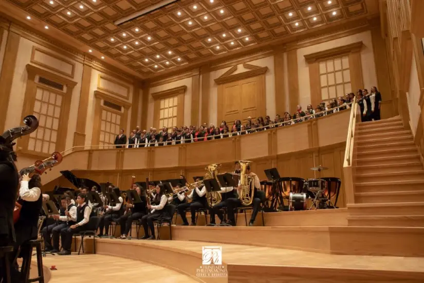 Academia Renacimiento Trinitate Philharmonia, en León, Guanajuato. Foto: Cortesía. Academia Renacimiento Trinitate Philharmonia, en León, Guanajuato. Foto: Cortesía.