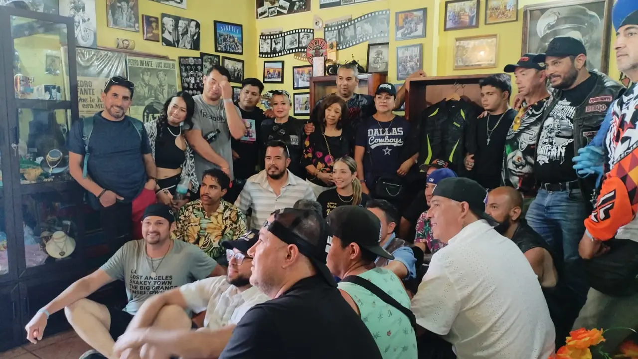 El artista y mago chileno Andrés Monroy se dio la oportunidad de convivir con los navolatenses.