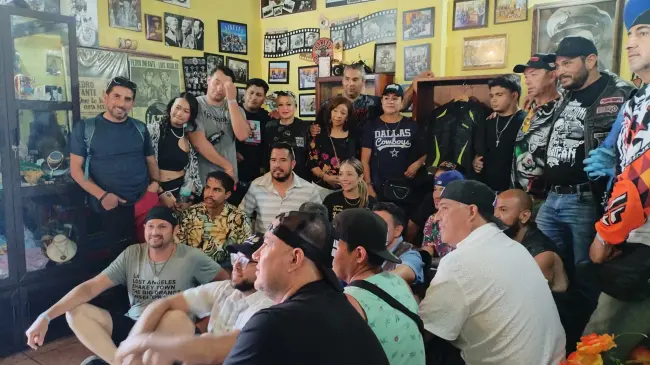 El artista y mago chileno Andrés Monroy se dio la oportunidad de convivir con los navolatenses.