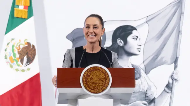 Claudia Sheinbaum, presidenta de México.