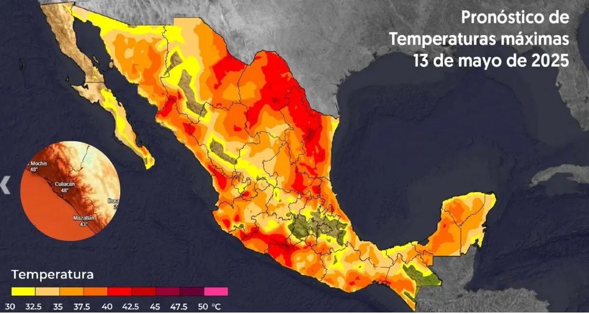 Toma acción ante la onda de calor en Sinaloa. Foto: cortesía/Canva