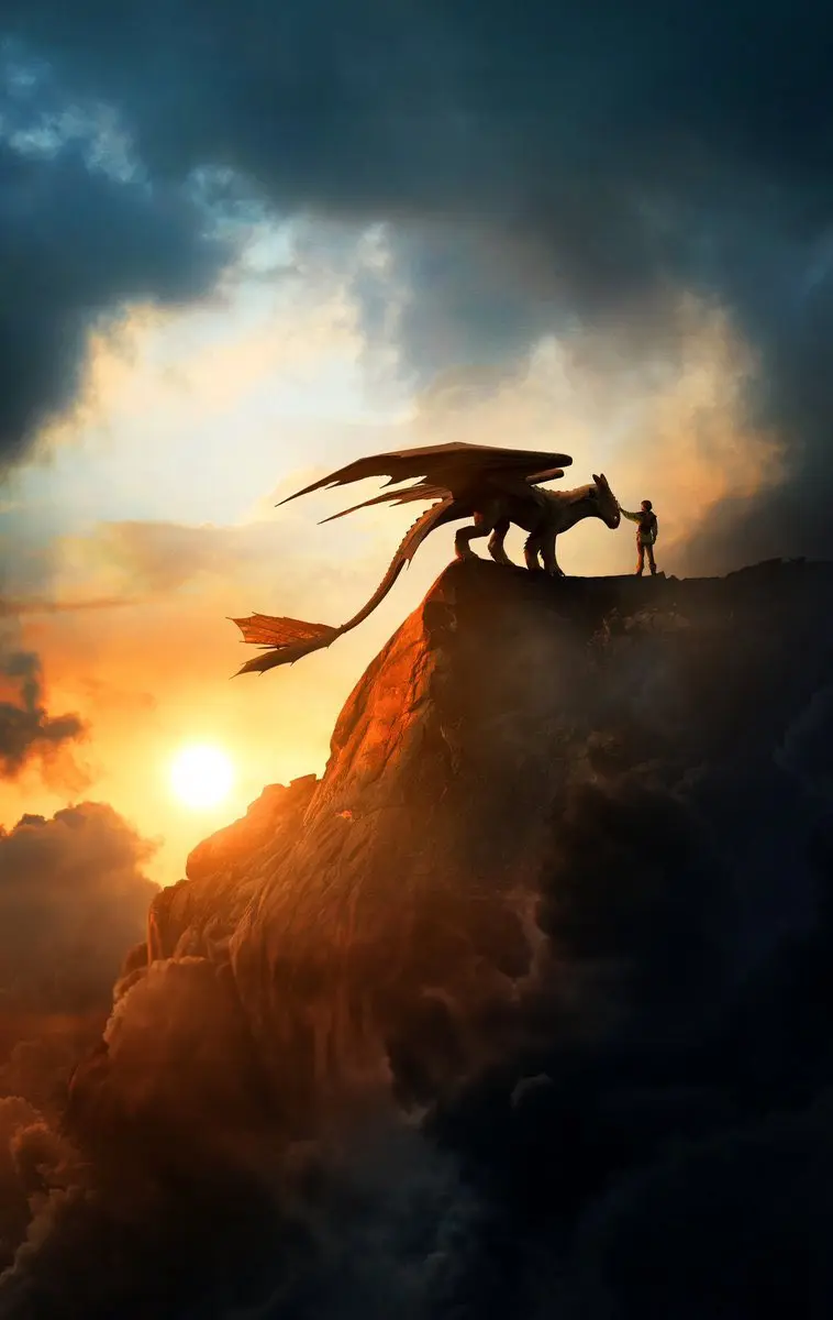 imagen recuadro Cómo sería las palomeras de Cómo entrenar a tu dragón en México / Poster oficial de la película
