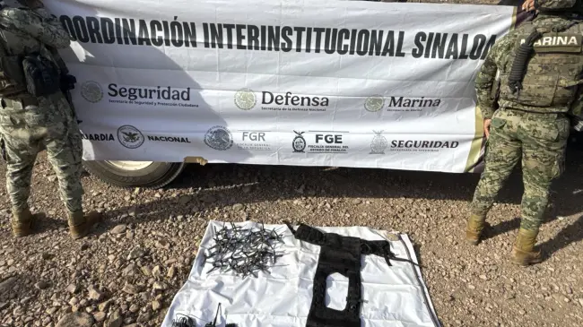 Los aseguramientos fueron enviados a las autoridades competentes. Foto: Secretaría de Marina