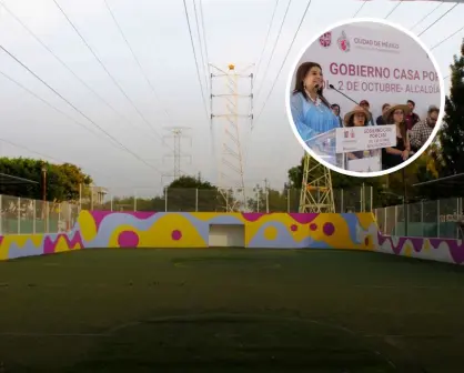 Clara Brugada Molina anuncia Parque Alegría y alumbrado masivo en la colonia Campamento 2