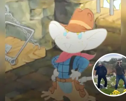 Video. Hermanos bailan al ritmo del Ratón Vaquero en la tumba de su mamá en el 10 de mayo