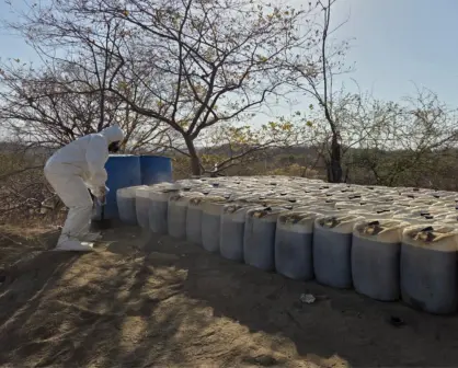 Sinaloa bajo Operativo: Desmantelan 16 laboratorios y decomisan arsenal del crimen organizado