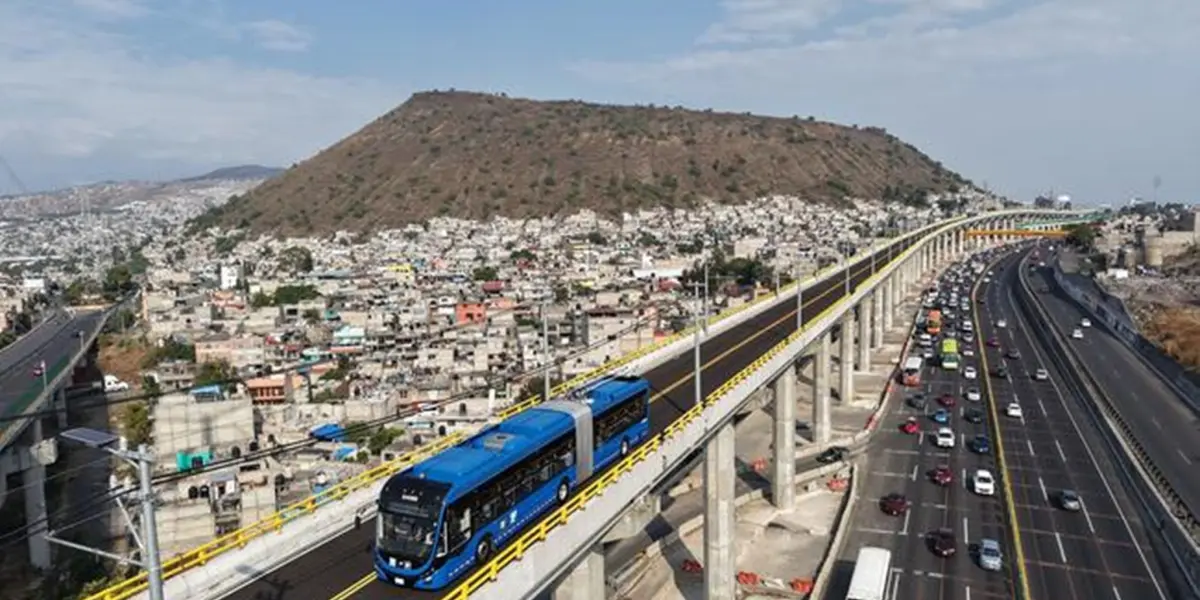 La presidenta da inicio a pruebas preoperativas al nuevo Trolebús Chalco-Santa Marta. Foto: Cortesía.