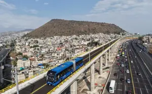 Inician las pruebas del nuevo Trolebús Chalco-Santa Marta