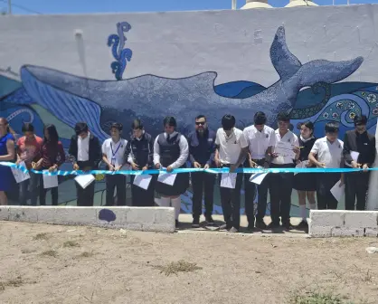 Va´ llena de paz´ es el mural que une arte, juventud y medio ambiente en Altata