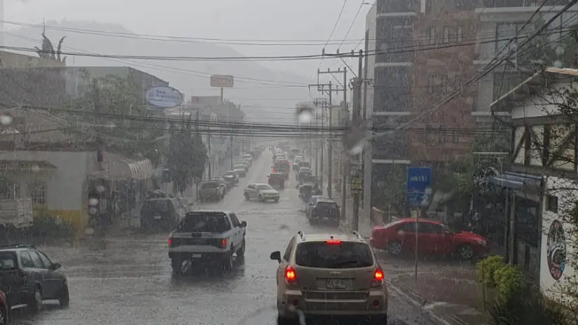 Lluvias que se aproximan a Oaxaca. Foto: Gobierno de Oaxaca