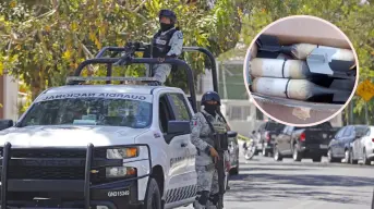 Guardia Nacional asegura 13 artefactos explosivos improvisados en Culiacán