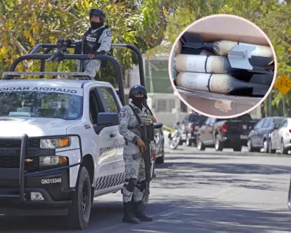 Guardia Nacional asegura 13 artefactos explosivos improvisados en Culiacán