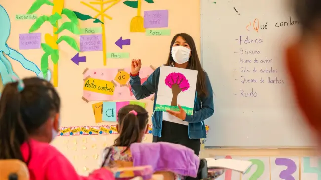 Los salarios de docentes pueden variar según el nivel educativo y la región. Foto: Cortesía