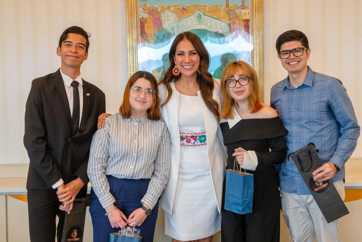 La gobernadora de Guanajuato encabezó su primera gira de trabajo internacional en Japón. Foto: Cortesía