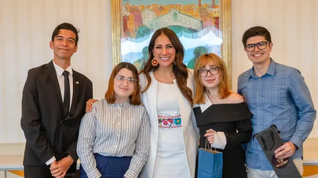La gobernadora de Guanajuato encabezó su primera gira de trabajo internacional en Japón. Foto: Cortesía