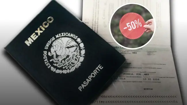 Cómo tramitar el pasaporte mexicano con el 50% de descuento Foto: Consulado de México