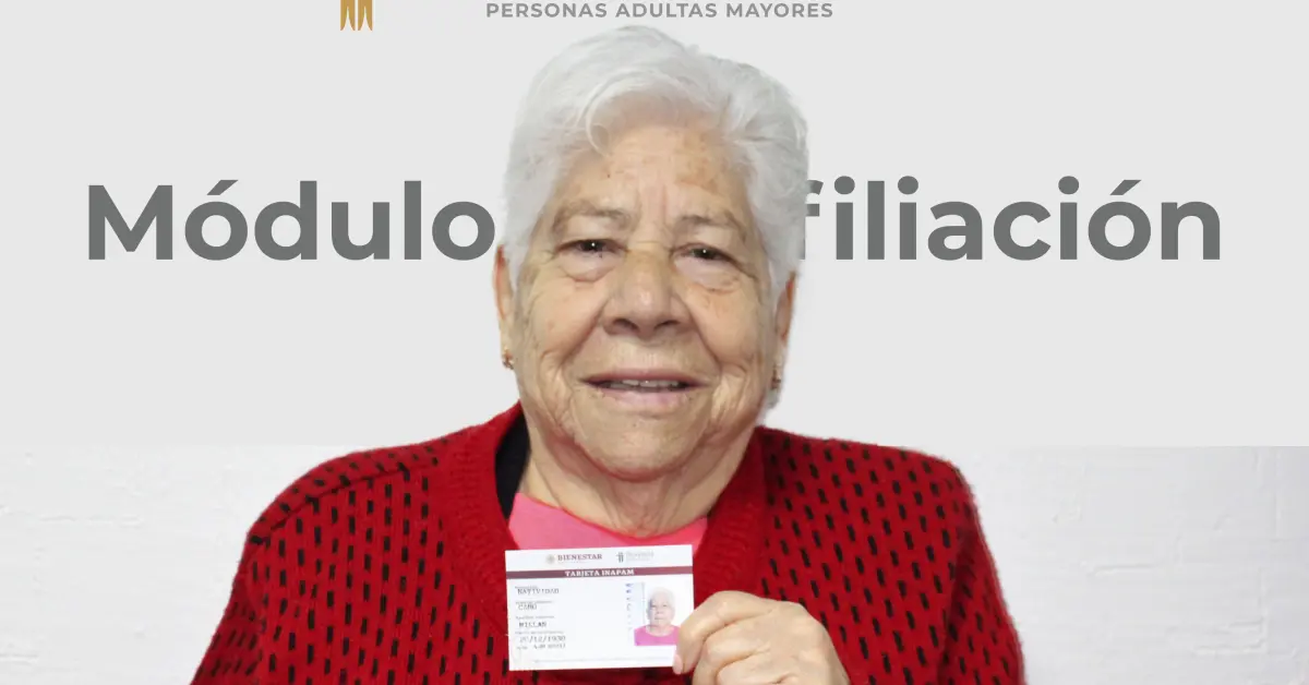 ¡Sin trámites extra! Pensión Bienestar con solo tu credencial INAPAM