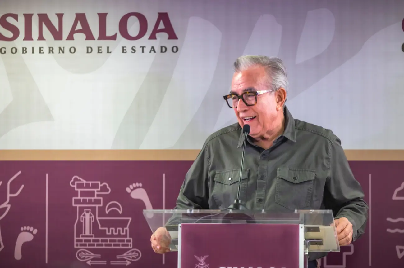 Rubén Rocha Moya, gobernador de Sinaloa.