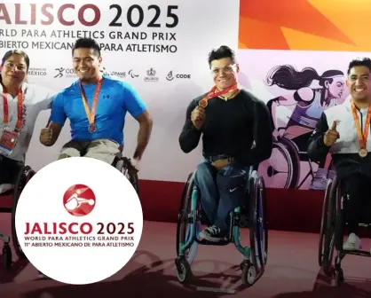 Grand Prix Para Atletismo Jalisco 2025: México brilla con oros en Zapopan