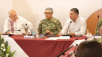 Titulares de SSPC y Marina se reúnen con autoridades de Baja California Sur para reforzar seguridad