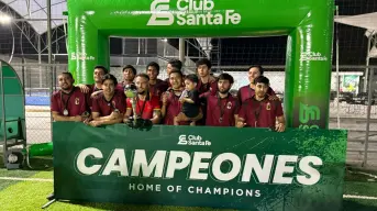 Barbería El Rey se corona campeón de la Liga 2025 de Futbol 7 en Club Santa Fe