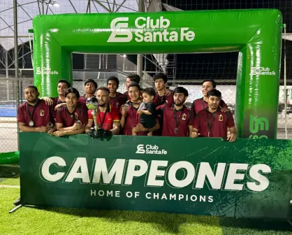 Barbería El Rey se corona campeón de la Liga 2025 de Futbol 7 en Club Santa Fe