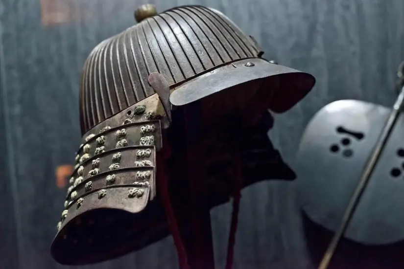 Casco Samurai. Foto. Pixabay.