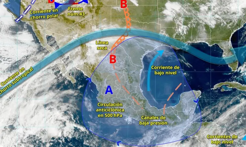 Clima en Baja California del 15 al 18 de mayo Las bajas temperaturas continuarán en Baja California. Foto: Conagua