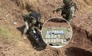 Decomiso millonario en Sinaloa; hallan más de 2 millones de pesos abandonados en Mocorito