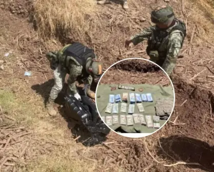 Decomiso millonario en Sinaloa; hallan más de 2 millones de pesos abandonados en Mocorito