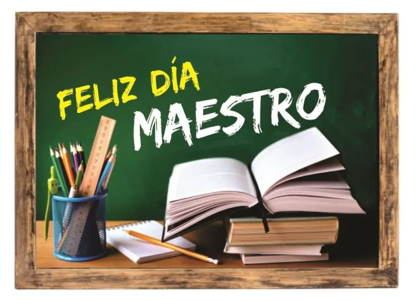 Feliz Día del Maestro, este 15 de mayo. Foto: Pinterest